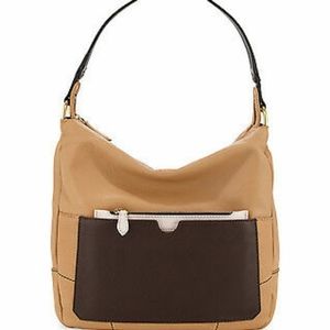 NWT orYANY Adele Colorblock Leather Hobo